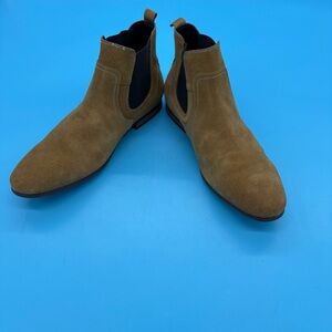 Public Opinion Men's Leather Chelsea Boots Chukka Slip On Dress Casual Shoes 9M